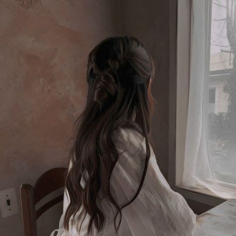 girl faceless brunette hair dark aesthetic inspo Hair Dark Aesthetic, Brown Hair Princess, Girl Faceless, Tessa Gray, Brunette Aesthetic, Dark Brunette, Girl With Brown Hair, Hair Dark, Infernal Devices