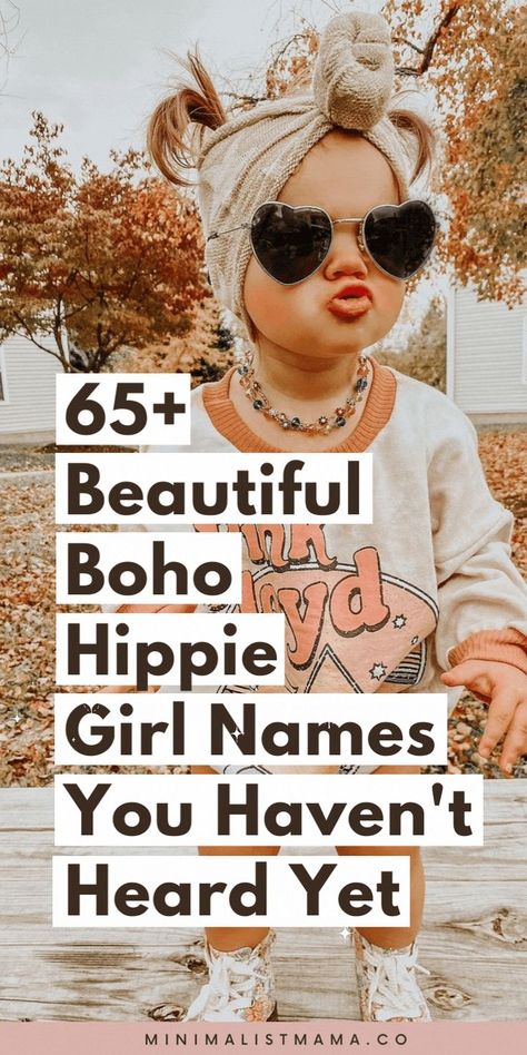 Hippie Girl Names, Earthy Girl Names, Boho Baby Names, Nature Girl Names, Nature Inspired Names, Hippie Names, Strong Baby Names