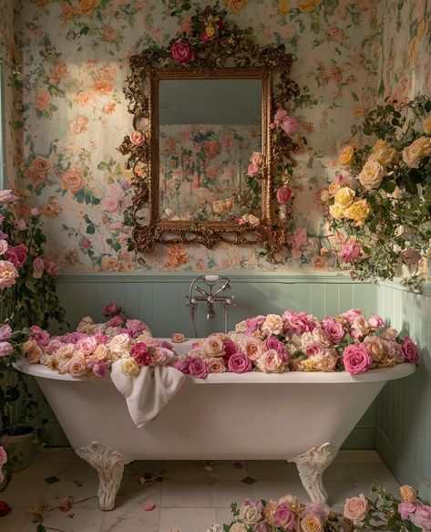 Imagine you woke up and see this ♥️🌸 #floraldesign #dream #dreamer #wakeuplikethis #beautifulrooms #love #pinkaesthetic #inmydreams #inspiration #fantasyworld #witchaesthetic #heavenonearth #flowersofinstagram #flowershome #interiordesign #homesweethome #cottagecore #dreamcoreaesthetic #pastelcolors Dreamy Cottagecore, Dreamcore Aesthetic, W.i.t.c.h Aesthetic, Cottagecore Aesthetic, Brown Aesthetic, Heaven On Earth, Beige Brown, A Rose, Aesthetically Pleasing