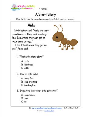 Check out these Kindergarten Short Stories! They are made up of several short paragraphs and have 3 comprehension questions. All of these mini stories use quotation marks. For more advanced kindergarten readers. Guided Reading Level D Short Comprehension For Kindergarten, Short Comprehension For Grade1, Short Stories For Kids With Questions, Short Story With Questions, Summer Reading Comprehension, Cvc Reading, First Grade Reading Comprehension, Reading Comprehension Kindergarten, English Stories For Kids