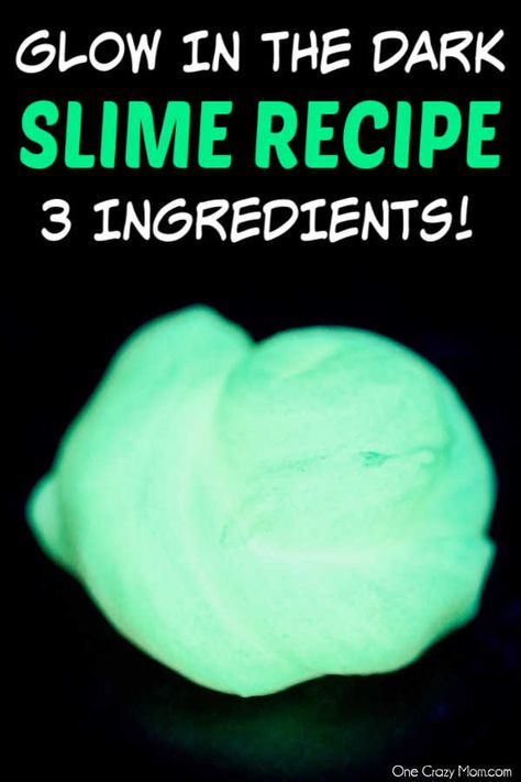 Glow In The Dark Crafts, Slim Ideas, Glow In Dark Slime, Glow Slime, Make Slime For Kids, Ways To Make Slime, Cool Slime Recipes, Making Fluffy Slime, Slime Ingredients