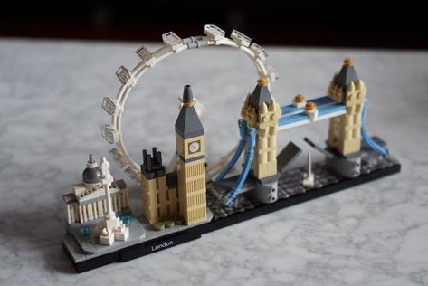 London LEGO architecture Lego Architecture Set, Lego London, Architecture Set, Lego Architecture, Lego Art, Lego Sets, Big Ben, Lego, London