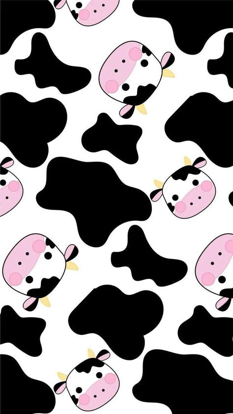 Cow Wallpaper, Cartoon Cow, Watch Wallpaper, Wall Background, I Wallpaper, Disney Wallpaper, Cute Cartoon Wallpapers, Cute Cartoon, Aesthetic Wallpapers