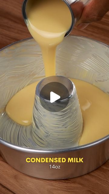 Condensed Milk Recipes Easy, Condensed Milk Recipes Desserts, Condensed Milk Desserts, Milk Recipes Dessert, Easy Tart Recipes, Condensed Milk Cake, Frosty Recipe, Sweet Condensed Milk, Milk Dessert