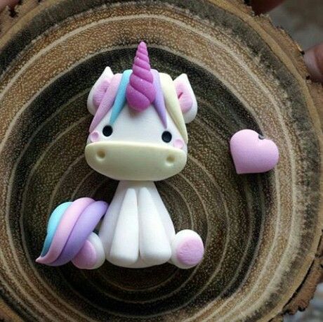 Air Dry Clay Unicorn, Unicorn Clay Art, Polymer Unicorn, Clay Doh, Clay Unicorn, Tiny Dragon, Bff Birthday Gift, Light Clay, Bff Birthday