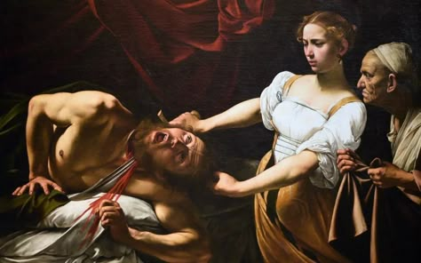 Caravaggio paintings in Italy: where to see them - Italia.it Judith Beheading Holofernes, Judith And Holofernes, Michael Lang, Caravaggio Paintings, Feminine Rage, Artemisia Gentileschi, Istoria Artei, Baroque Painting, Jan Van Eyck