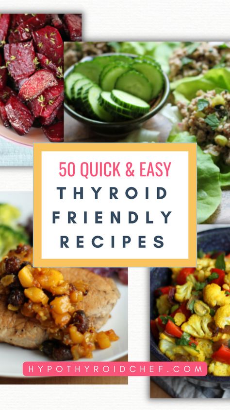 Hashimotos Recipes Gluten Free, Hypothyroid Recipes Meals, Meals For Hypothyroid, Hypothyroid Dinner Recipes, Easy Hashimotos Recipes, Hashimotos Lunch Ideas, Hypothyroid Diet Recipes, Tyramine Free Diet, Graves Disease Diet Recipes