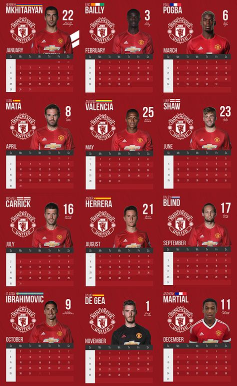 Check out this @Behance project: “Manchester United Fan-Made Calendar (2017) Manchester United Wallpapers Laptop, Manchester United Wallpapers Desktop, Manchester United Banner, Manchester United Wallpapers Iphone, Football Calendar, Manchester United Coach, Manchester United Team, Manchester United Wallpaper, Calendar 2017