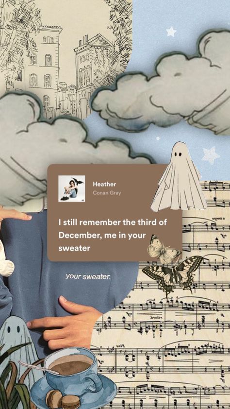 Third Of December Heather, Heather Wallpaper Conan Gray, Heather Song Aesthetic, Heather Conan Gray Lyrics, Heather Conan Gray Aesthetic, Heathers Aesthetic Wallpaper, Conan Grey Wallpaper, Heather Day Conan Gray, Heather Song