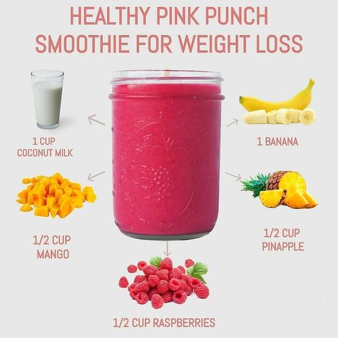 Resep Smoothie, Fruit Smoothie Recipes Healthy, Easy Healthy Smoothies, Smoothie Recipes Healthy Breakfast, Smoothie Drink Recipes, Healthy Drinks Smoothies, Easy Smoothie Recipes, Diet Challenge, Healthy Drinks Recipes