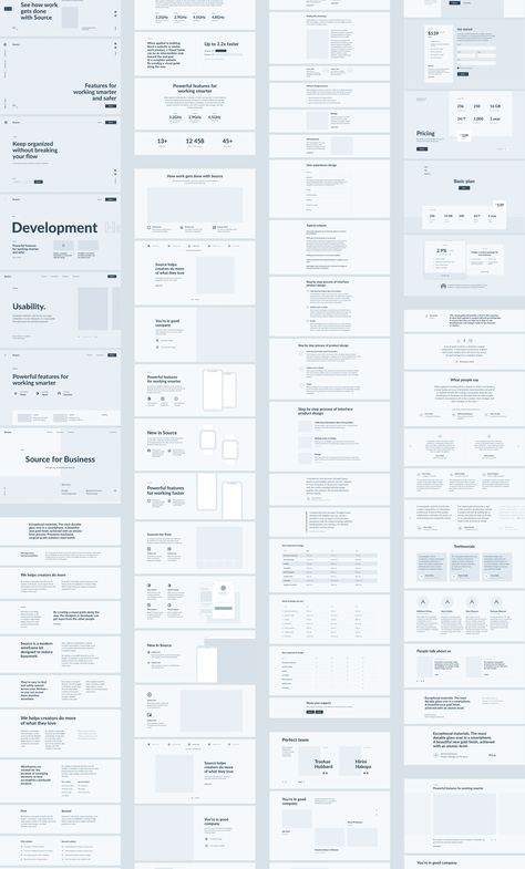 Wireframe Web, Webpage Design Layout, Wireframe Website, Fashion Web Design, Website Planning, Website Design Inspiration Layout, Wireframe Design, Page Layout Design, Art Colour