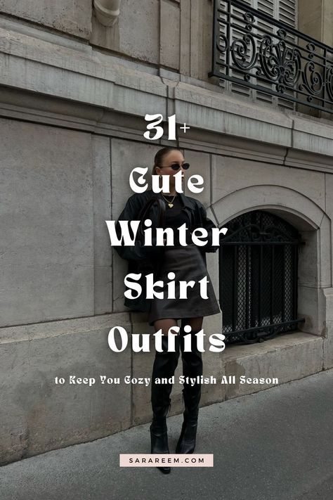 Looking for the best winter skirt outfit ideas for 2024 and 2025? Whether you're styling a chic midi skirt for work or a cute short skirt for a casual outing, these winter skirt outfits will keep you cozy and stylish in cold weather. Pair your skirt with long boots, tights, and accessories for a polished aesthetic that suits any occasion, from formal events to everyday looks. Find the perfect winter skirt ideas that keep you both cute and comfy all season long! Womens Midi Skirt Outfit, Vest And Long Skirt Outfit, Short Skirt And Sweater Outfit, Midi Skirt And Sneakers Outfit, Long Corduroy Skirt Outfit, Short Silk Skirt Outfit, Skirt And Tights Outfit Winter, Skirt With Long Boots, Cute Long Skirt Outfits