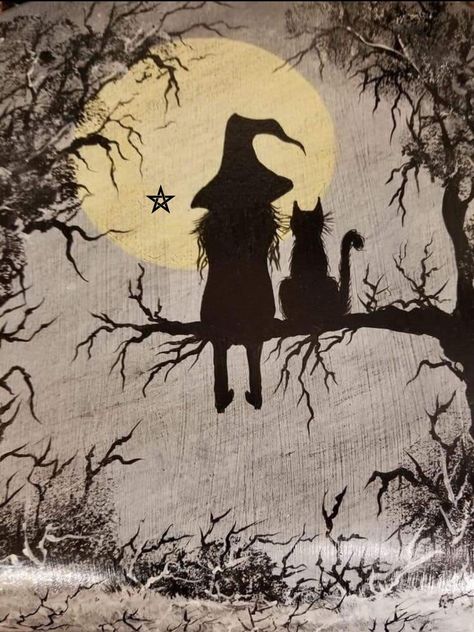 Baba Jaga, Witchy Wallpaper, Halloween Artwork, Halloween Illustration, Halloween Painting, Dating Games, Halloween Images, Witch Art, Halloween Deco