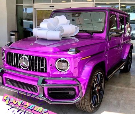 G Wagon pink Pink Mercedes G Wagon, Pink Suv, G Wagon Interior, G Wagon Amg, Purple Cars, Dream Cars Mercedes, New Sports Cars, Dream Cars Jeep, Lux Cars