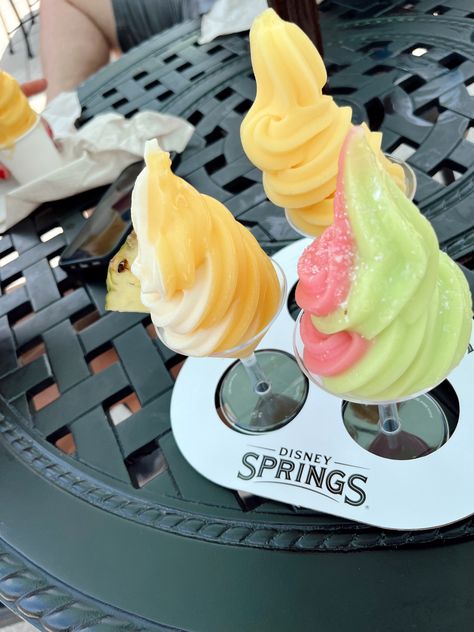 disney springs - scoops! #disneyworld #disneysprings #disneys #disneydesserts Disney Foods, Dragon Roll, Disney Desserts, Dole Whip, Disney Springs, Disney Food, Disney Parks, Springs, Flight