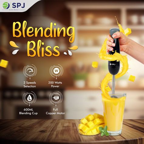 blender Way To Happiness, Kitchen Electronics, Appliances Design, Social Media Advertising Design, Electronic Appliances, Hand Blender, Corporate Business, Advertising Design, Social Media Design