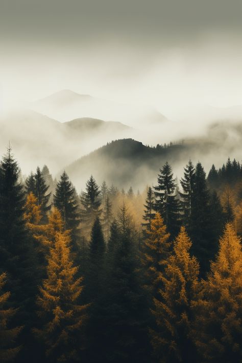 Foggy Pine forest in Autumn warm colors nel 2024 . #Nature #Lightroom_Edit #Autumn_Warm #Peaceful_Living Wild Photography, Forest Background, Backgrounds Phone Wallpapers, Pine Forest, Realistic Art, Fall Wallpaper, Samhain, Cute Animal Drawings, Autumn Photography