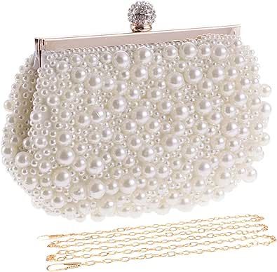 Clutch Evening Bags, Pearl Clutch Bag, Wedding Clutch Purse, Prom Bag, Prom Clutch, Beaded Clutch Purse, Beaded Clutch Bag, Pearl Clutch, Bridesmaid Clutches