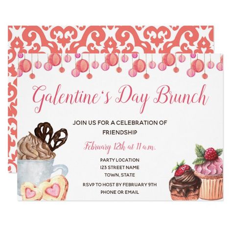 Galentine's Day Brunch Invitation #affiliate , #spon, #Day#Brunch#Invitation#Shop Brunch Flyer, Galentines Brunch, Galentines Day Ideas, Valentines Brunch, South Jakarta, Pink Sweets, Galentines Party, Invitation Flyer, Brunch Invitations