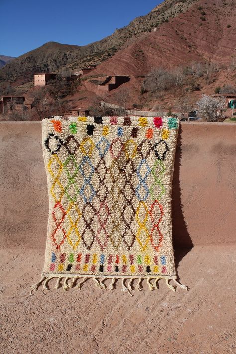 Moroccan rug berber, custom rug size, beni ourain rug, berber rug, rugs for living room, Soft azilal rug, morocco rug, wool rug hand knotted by Ourtanrugs on Etsy Morocco Rug, Casual Seating, Berber Rugs, Authentic Rugs, Carpet Colors, Azilal Rug, Berber Carpet, Beni Ourain Rugs, Beni Ourain