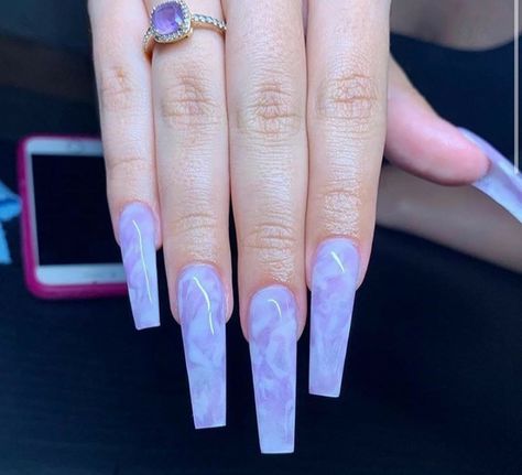 Shape Nails, Purple Acrylic Nails, Blue Acrylic Nails, Drip Nails, Long Acrylic Nails Coffin, Coffin Shape Nails, Exotic Nails, Long Square Acrylic Nails, Nail Swag