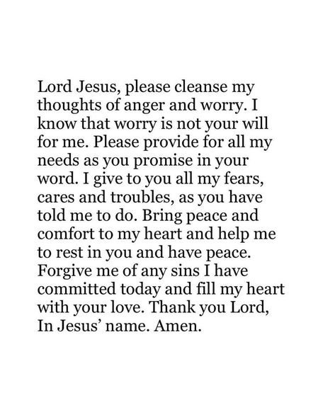 Prayers For Anger, Prayer For Tonight, Prayer For Worry, Prayers For Patience, Prayer For Forgiveness, Good Night Prayer Quotes, Prayer For Guidance, Comforting Bible Verses, Prayers For Strength