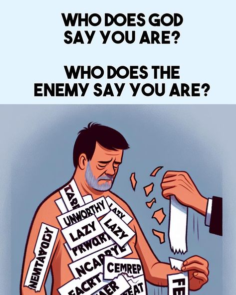 What does God say about you? Who does he say you are? What does or has done he done for you? How does God see you? - God says you are, loved, planned, strong, healed, healed, peaceful, kind, joyful, enough, forgiven, worthy, LOVED and so much more! — take off today any lies of the enemy! Stand next to GOD in all the GLORY!! May you have a blessed day walking in you right labels! AMEN www.sheepnfish.org #foryou #enough #Inspirational #Christian #Spiritual #Jesus #religions #forgiven #reel #d... Have A Blessed Day, Say You, Healing, Spirituality, Jesus, How To Plan