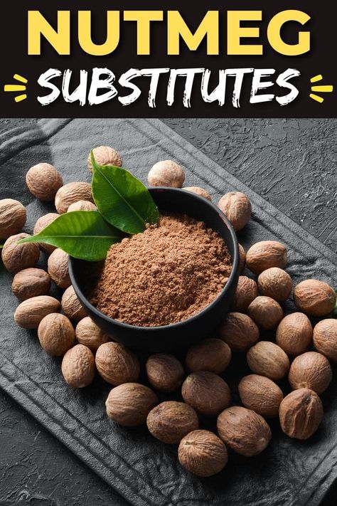 There are plenty of great, readily available nutmeg substitutes for baking and cooking. So if you've run out, these nutmeg alternatives will work wonders. Substitute For Nutmeg, Cooking Substitutions, Apple Pie Spice, Apple Bread, Cinnamon Flavor, Fall Spices, Pumpkin Pie Spice, Run Out, Garam Masala