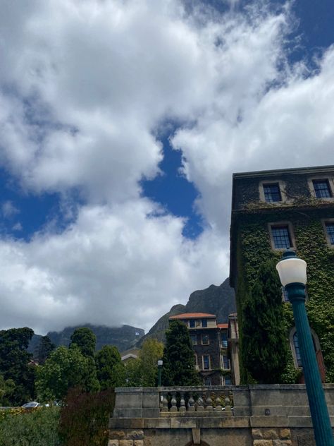 University Of Cape Town Aesthetic, Uct Cape Town Aesthetic, Cape Town Aesthetic, Uni Lifestyle, Uni Motivation, Campus Aesthetic, South Africa Photography, Dream University, Town Aesthetic