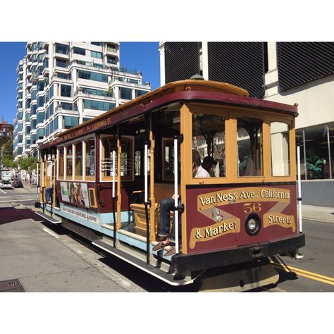 San Francisco Trolley Car. San Francisco Trolley, San Francisco Girls, San Francisco Cable Car, Cable Cars, Cable Car, Street Cars, Event Ideas, San Francisco Bay Area, Open Air