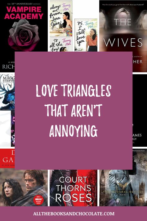 Love Triangle Books Romances, Books With Love Triangles, Love Triangle Books, Books And Chocolate, Triangle Love, Must Read Novels, Love Triangle, Love Anniversary Quotes, Dark Romance Books