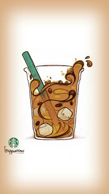 Coffee Art / Coffee Shop Stuff Starbucks Wallpapers, Starbucks Party, Starbucks Wallpaper, Coffee Tumblr, Coffee Infographic, Coffee Tattoos, Coffee Tree, Coffee Drawing, Coffee Wallpaper