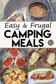 Camping Hacks With Kids, Easy Boat, Camping Meal Planning, Camping Breakfast, Camping Dinners, Easy Camping Meals, Summer Corn Salad, Budget Ideas, Recipes For Breakfast