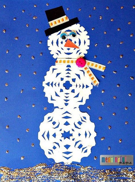 Create your very own Frosty with this Paper Snowman Craft for Kids! ⛄️ Snowflake Craft For Kids, Paper Snowman Craft, Snowman Craft For Kids, Christmas Card Sentiments, Paper Snowman, Snowmen Activities, January Crafts, Snowman Craft, Snowman Snowflake