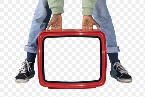 Television Png, Posters Collage, Fun Graphic Design, Retro Television, Red Retro, Graphic Design Fun, Old Tv, Graphic Design Posters, Transparent Png