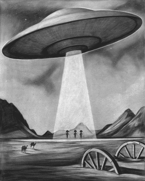 Ufo Art, Alien Encounters, Art Alien, Alien Aesthetic, Arte Alien, Alien Abduction, Space Aliens, Aliens And Ufos, Alien Art