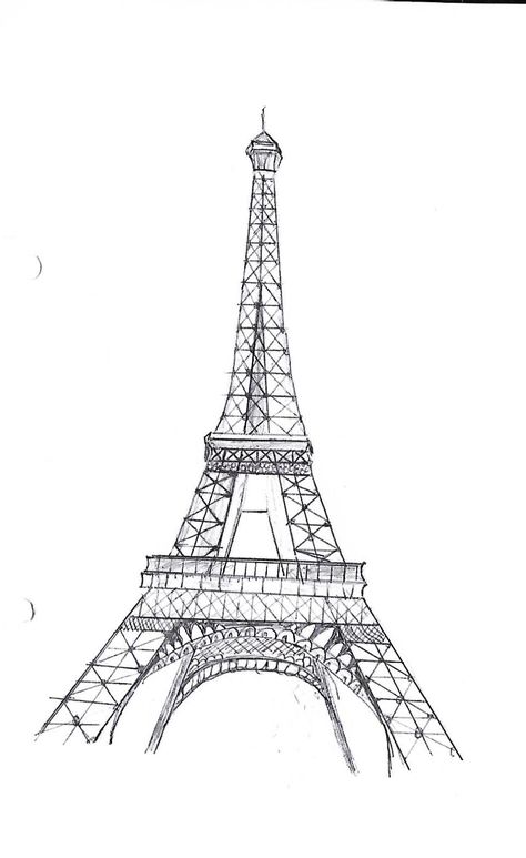 Biro Drawing Simple, Effie Tower Drawing, Eiffel Tower Simple Drawing, Eiffel Tower Outline Drawing, Eiffel Tower Illustration Simple, Iffle Tower Sketch, Paris Sketch, Art Noir, White Illustration