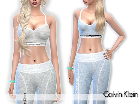 Sims 4 Calvin Klein, Calvin Klein Pyjamas, Female Sleepwear, Calvin Klein Pajamas, Sims 4 Cc Kids Clothing, Sims4 Clothes, Sims 4 Cc Packs, Best Sims, Sims 4 Cas