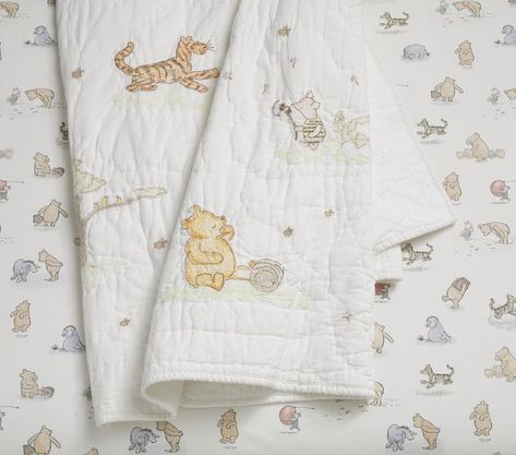 Winnie The Pooh Nursery Pottery Barn Kids, Winnie The Pooh Nursery Girl, Vintage Winnie The Pooh Nursery, Classic Winnie The Pooh Nursery, Pottery Barn Nursery, Pooh Nursery, Crib Fitted Sheet, Winnie The Pooh Nursery, Winnie The Pooh Pictures