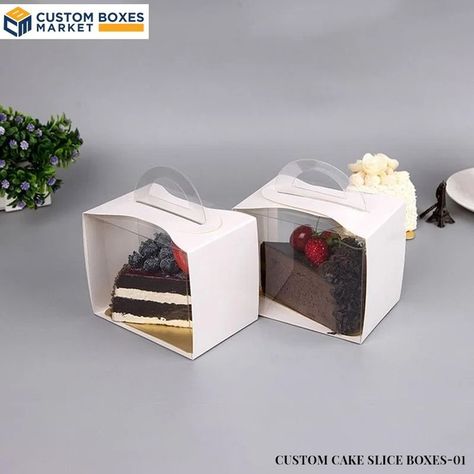 🍰✨ Elevate Your Treats with Custom Cake Slice Boxes! ✨🍰 Delight your customers with beautifully designed cake slice boxes. Perfect for any occasion, our custom packaging keeps your slices fresh and stylish. Make every slice a sweet surprise! 🎂💖 🛒 Order Now: https://shorturl.at/hfwgC 📧 Email us: sales@customboxesmarket.com 📲 Call us: +1(888)-836-3696 #CustomCakeBoxes #CakeSlicePackaging #BakeryPackaging #SmallBusiness #ElevateYourBrand #DeliciousDesigns #CustomerDelight #BakeryLife #Premium... Cake Slice Packaging, Cake Boxes Packaging, Cake Slice Boxes, Bake Sale Packaging, Paper Cake Box, Slice Cake, Baking Packaging, Cake Packaging, Bakery Packaging