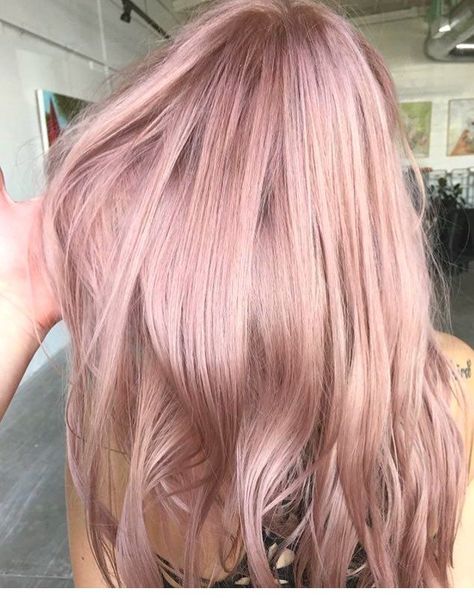 Rose Hair Color, Blond Rose, Gold Hair Colors, Hair Color Rose Gold, Scene Girl, Pastel Pink Hair, Hair Brunette, Lilac Hair, Hair Color Pastel