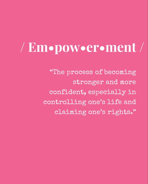 Empowerment holds a different meaning to various individuals. Especially when it pertains to that of women. So, what does empowerment mean to you? Empowering Phrases For Women, Womens Empowerment Activities Ideas, Inspirational Quotes Women Empowerment, Empowerment Activities For Women, Empowerment Quotes For Women, Women Empowerment Event Ideas, Female Empowerment Moodboard, Womens Empowerment Ideas, Woman Empower Quotes