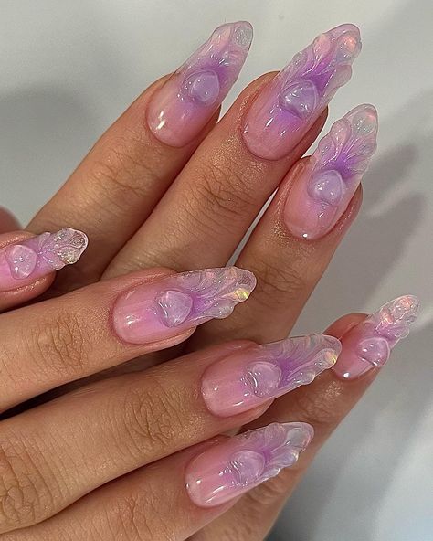 Nail Designs Aesthetic, Press On Nail Designs, Aesthetic Barbie, Designs Aesthetic, Concert Nails, Matte Pink Nails, Pink Summer Nails, 2023 Nails, Pink Nail Art