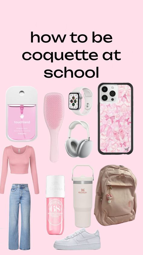 how to be coquette at school#coquette Coquette At School, At School