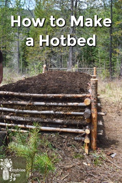 How to Make a Hotbed - Joybilee® Farm | DIY | Herbs | Gardening | Farm Diy, Lasagna Gardening, Vegetable Garden Raised Beds, Herb Farm, Herb Gardening, Vegetable Garden Diy, Diy Raised Garden, Permaculture Gardening, Garden Solutions