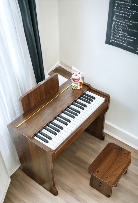 37-key Wooden Electronic Organ Children's Musical Instrument Beginner Baby Girl Multi-functional Piano Toy Playing Musical Instrument Baby Piano, Children Music, Kids Piano, Toy Piano, Kids Musical Instruments, Music Boxes, Music For Kids, Musical Instrument, Music Box