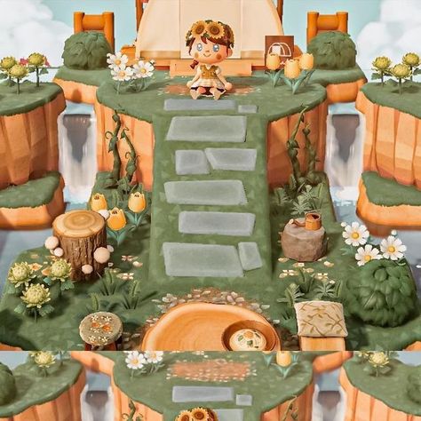 T A Y L O R 🌷 on Instagram: "little campsite build! inspired by the ultra-talented @afterglow.horizons #acnh #animalcrossing #animalcrossingnewhorizons #acnhdesigns #acnhaddict #acnhcommunity #nintendo #nintendoswitch #acnhswitch #gamer #cozygaming #lightroompresets #nookazon #crossingcreations #crossinglorien #acnhpatterns" Camp Acnh, Acnh Sunken Path, Acnh Space Fillers Forestcore, Acnh Overgrown Campsite, Cottagecore Campsite Acnh, Acnh Campsite, Fairycore Campsite Acnh, Animal Crossing Springcore Campsite, Neighborhood Ideas