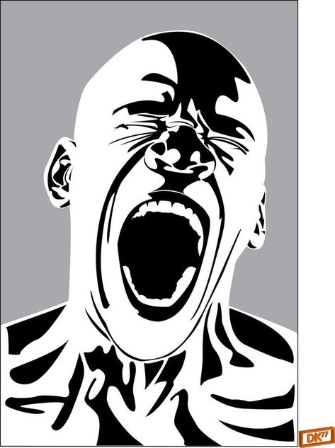 Free Screaming Man Free PSD files, vectors & graphics - 365PSD.com Screaming Drawing, Anger Art, Drawing Mouth, Anger Quotes, Giant Bomb, Health Art, Vector Portrait, Moleskine, Album Art