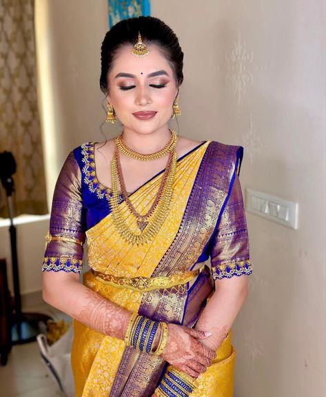 Sreemantham Sarees, Engagement Mehendi, Sleeveless Blouse Designs, Work Blouse Designs, Blue Blouse Designs, Silk Saree Blouse Designs Patterns, Latest Bridal Blouse Designs, Maggam Work Blouse, Latest Blouse Designs Pattern