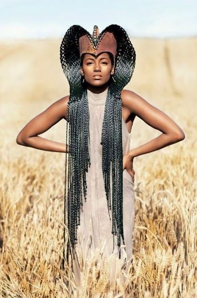 Avant Garde Hair, Foto Tips, Egyptian Goddess, Afro Punk, Hair Art, Anthropology, Black Is Beautiful, Metropolis, Headdress